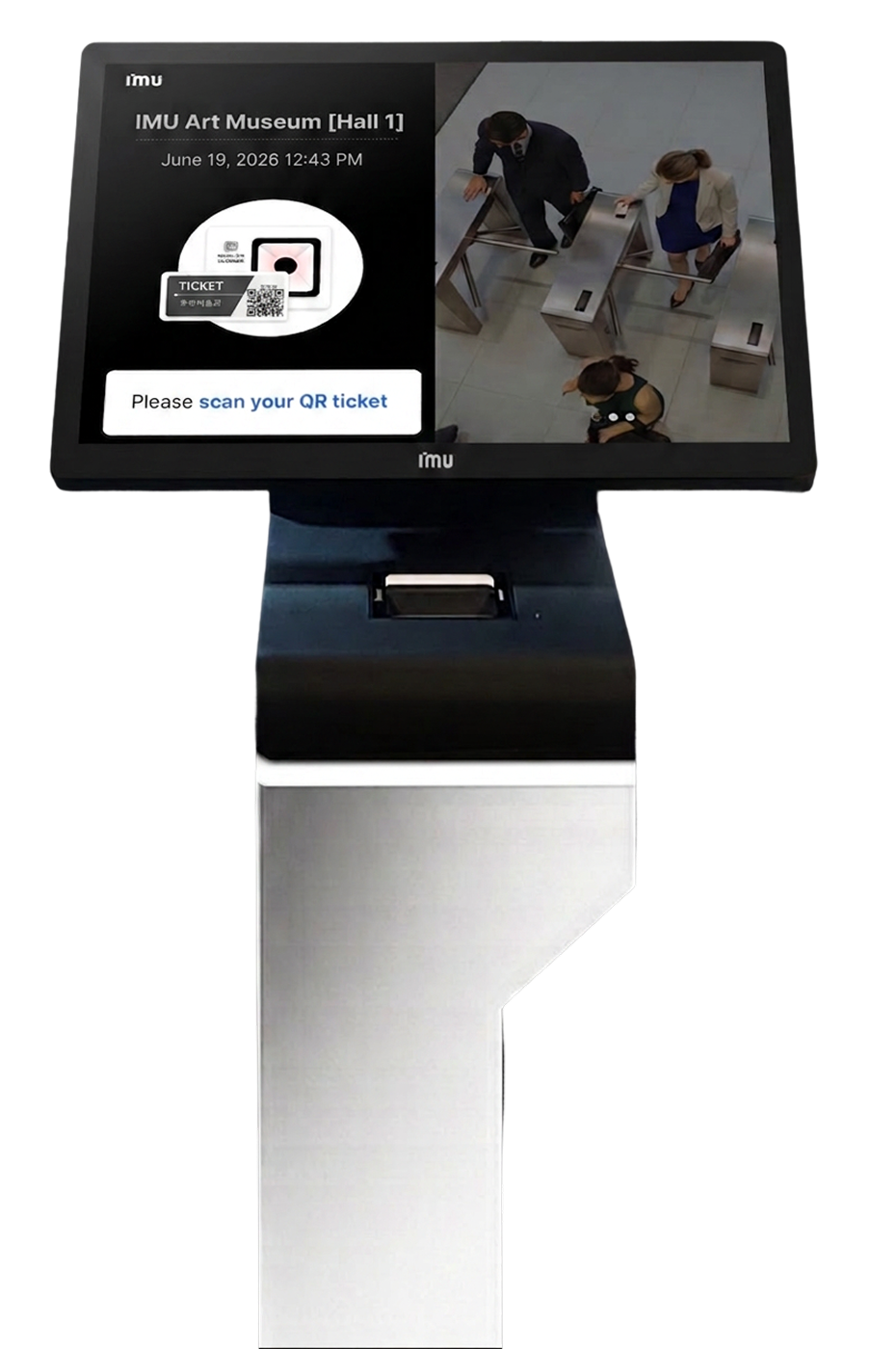 QR Check-in Kiosk